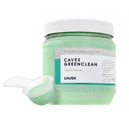 Cavex Green Clean - Alginate and Plaster / Gypsum Remover - Powder Concentrate - 1kg